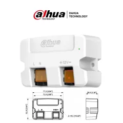DAHUA--DAHUA PFM320D-015 - Fuente de Poder de 12vcc 1.5 Amp/ Tipo Convertidor de 110 Vca a 12 Vcc 1.5A/ Led Indicador/ Facil Instalación/ Certificaciones CE, FCC/-