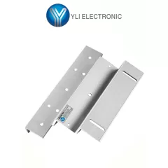 YLI ELECTRONIC--YLI MBK280NZL - Soporte de fijación ZL de aluminio para puerta con apertura interior / Compatible con cerradura magnética y YM280NLED-