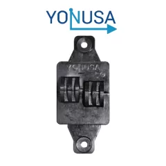 YONUSA--YONUSA AP101 - Aislador de paso cuadrado para cercas electricas, materiales polipropileno y policarbonato, proteccion contra rayos UV, agua, humedad y polvo/ Resistencia mecanica de 7.5 hasta 10.2 kg-
