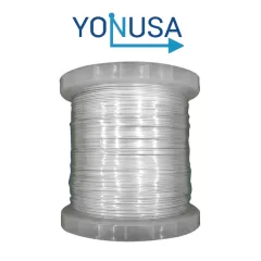YONUSA--YONUSA BAAL500 - Bobina de alambre de aluminio de 500 mts. para líneas de cercos eléctricos YONUSA / Calibre 16 / Resistente a la corrosión-