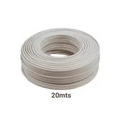 YONUSA--TVC CB20M - Cable bujía o doble aislado para cercos eléctricos Yonusa/ Multifilar 22 AWG / Bobina de 20 Mts/ #MásVendido-