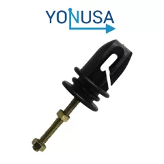 YONUSA--YONUSA AP401 - Aislador 3 en 1 realiza funcion de aislador Paso, esquina y tensor para cercos electricos / Resistente a la corrosión / Resistencia de tensión de 70 a 120 Kgs-