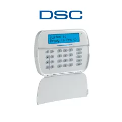 DSC--DSC HS2LCDWFP9 - Teclado LCD Alfanumérico Inalámbrico PowerG con credencial de proximidad compatible con NEO-