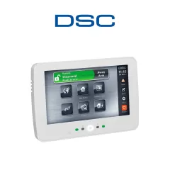 DSC--DSC HS2TCHPN - Teclado Cableado de Pantalla Táctil de 7’’ con Lector de Proximidad admite 128 zonas compatible con NEO-