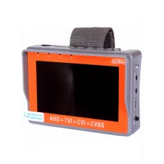 SAXXON--SAXXON TES07MC- Probador de Video de Pulsera con Pantalla de 4 Pulgadas/ Soporta Resolución de Hasta 4 Megapíxeles/ Soporta: HDCVI/TVI/AHD/ Salida de Energía de 12vdc para Alimentar Cámaras/ Soporta Control por Coaxial/ Lampara Led/-