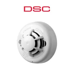 DSC--DSC WS4936 - Detector de humo fotoeléctrico y calor inalámbrico con frecuencia 433 Mhz compatible con Power Series, Impassa y Maxsys-