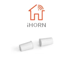 HORN--HORN HO03C- Contacto Magnético Alámbrico de Empotrar / Compatible Con DSC / RISCO / IHORN / Salida N.C.-