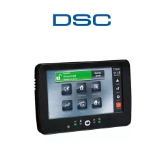 DSC--DSC HS2TCHPBLK N - Teclado Cableado de Pantalla Táctil negro de 7’’ con Lector de Proximidad admite 128 zonas compatible con NEO-