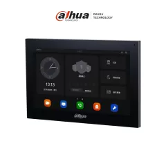 DAHUA--DAHUA VTH5341G-W - Monitor de 10" para videoportero con sistema Android, pantalla táctil, WiFi y RJ45, ranura para MicroSD y PoE estándar-