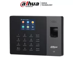 DAHUA--DAHUA ASA1222G - Control de Asistencia StandAlone con Batería Incluida/ 1,000 Usuarios, Passwords y Tarjetas Mifare (IC Card)/ 2,000 Huellas/100,000 Registros/ 24 Periodos de Asistencia y 20 Departamentos/ Comunicación TCP/IP/ Puerto USB-