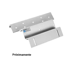 YLI ELECTRONIC--YLI MBK180NZL - Soporte de fijacion de electroiman para puerta con apertura interior de 180 Kg tipo ZL / Compatible con YM180NLED-