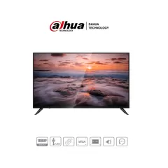 DAHUA--DAHUA LM43-F200 -Pantalla profesional de 43" FHD, ideal para sistemas CCTV. Diseñada para operar 24/7, con conectividad VGA y HDMI, altavoces integrados, brillo de 330 cd/m² y tiempo de respuesta de 8 ms.-