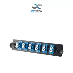 SBE TECH--SBE TECH SBE-6LCSM - Placa con 6 acopladores LC dúplex monomodo-
