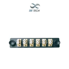 SBE TECH--SBE TECH SBE-6LC - Placa con 6 acopladores LC dúplex multimodo-