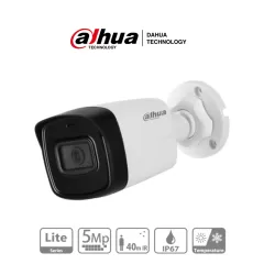 DAHUA--DAHUA HAC-HFW1500TL-28 - Camara Bullet de 5 Megapixeles/ Lente de 2.8 mm/ 111 Grados de Apertura/ IR de 40 Mts/ IP67/ Starlight/ DWDR/ Soporta: CVI/CVBS/AHD/TVI-