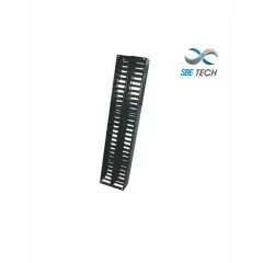 SBE TECH--SBE TECH SBE-OV40UR - Organizador de cable vertical frontal y posterior de 40 UR para rack de 7 ft-