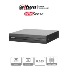 DAHUA--DAHUA XVR1B04H-I - DVR de 4 canales 5MP Lite con WizSense y H.265+. Soporta 4 canales + 2 IP, o hasta 6 canales IP. Con SMD Plus y búsqueda inteligente de humanos y vehículos. 1 puerto SATA de hasta 6TB/-