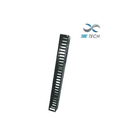 SBE TECH--SBE TECH -OV20URS- Organizador de cable vertical de 20 UR (3 FT) sencillo, con canal 3" x 3"-