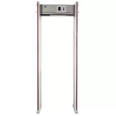 ZKTECO--ZKTECO D1065 - Arco Detector de Metal / 6 Zonas de Detección / 100 Niveles de Sensibilidad / Contador de Personas y Alarmas / Pantalla LCD 3.5 " / Indicadores LED en Ambas Vistas-