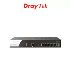 DRAYTEK--DrayTek VIGOR2962- Ruteador Multi-WAN Balanceador para PyMEs, hasta 200 túneles VPN, 1 puerto WAN 2.5GB, 1 combo SFP & RJ45 WAN, 2 puertos LAN & WAN GE, 2 LAN RJ45 GE, con filtrado web-