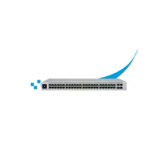 UBIQUITI--UBIQUITI USW-48-POE UniFi Switch, Capa 2 de 48 puertos (32 puertos PoE 802.3af/at + 16 puertos Gigabit) + 4 puertos 1G SFP, 195W, pantalla informativa-