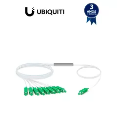 UBIQUITI--Ubiquiti UF-SPLITTER-8 -Divisor de fibra óptica con 8 salidas, compatible con dispositivo UF-OLT & UF-OLT-4-