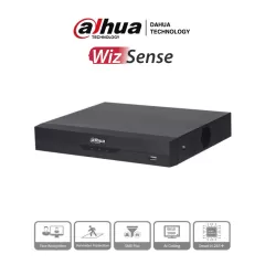 DAHUA--DAHUA XVR5116HS-I3 - DVR 16 Canales 5 Megapixeles Lite WizSense/ H.265+/ 16 Canales +8 IP/ Hasta 24 Canales IP/ 2 Canales de Reconocimiento Facial/ SMD Plus/ Protección Perimetral/ 1 Sata/ Soporta CVI/AHD/TVI/ CVBS e IP/ IoT&POS/-