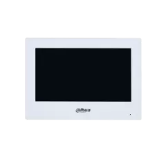DAHUA--DAHUA VTH2621GW-P - Monitor IP Touch de 7 Pulgadas/ Serie Lite/ Blanco/ Poe Estandar/ 6&1 E&S de Alarmas/ Uso Interior/ Modo No Molestar/ H.265/ Soporta Hasta 4 Frentes de Calle y 4 Monitores Adicionales/-