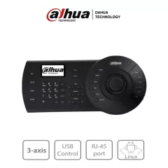 DAHUA--DAHUA NKB1000-E - Teclado Controlador IP con Joystick para PTZs Analogicas e IP/ Control de DVRs y NVRs/ Pantalla LCD/ RJ-45/ RS232/ Pelco D & P/-