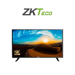 ZKTECO--ZKTECO ZD434K-Monitor LED UHD Profesional de 43 pulgadas / Resolución 3840 x 2160 / 2 Entradas de video HDMI y 1 VGA / Altavoces Incorporados / Ángulo de Visión Horizontal 170° / Soporte VESA / Operación 24/7 / Incluye Cable HDMI-
