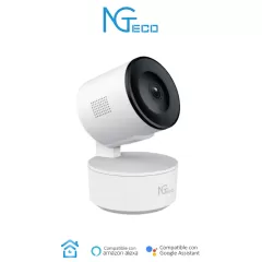 ZKTECO--NGTECO NGC2301 - Cámara PT WiFi / 1080p / Distancia IR 5 metros / Detección de movimiento / Movimiento 355° horizontal, 80° vertical / Almacenamiento Local y en la Nube / Control Remoto / Audio Bi-direccional / Funciona con Alexa-