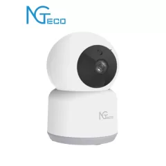 ZKTECO--NGTECO NGC2401 - Cámara PT WiFi / 1080p / Lente 3.6mm / Visión panorámica e inclinación / Visión Nocturna / Almacenamiento Local y en la Nube / Control Remoto / Audio Bi-direccional / Funciona con Alexa-