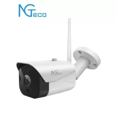 ZKTECO--NGTECO NGC401 - Cámara Bullet WiFi / 1080P / Distancia IR 15 metros / Almacenamiento local y en la nube / Control Remoto / Audio Bi-direccional / Funciona con Alexa-