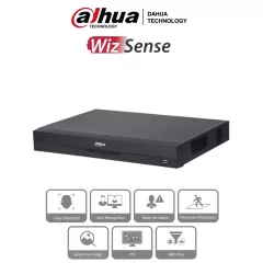 DAHUA--DAHUA NVR2208-8P-I2 - NVR de 8 Megapixeles/ 8 Canales IP/ WizSense/ 8 Puertos PoE/ Smart H.265+/ 1 Ch de Reconocimiento Facial y FD/ Hasta 10 Bases de Datos de Rostros/ 2 Puertos SATA/ SMD Plus/ Max. Decodificación de 6x1080p FPS/ Onvif/-