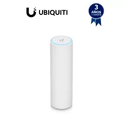 UBIQUITI--UBIQUITI U6-MESH - Punto de acceso WiFi 6 PRO, MU-MIMO 4x4 dual band 802.11ax para interior y exterior, con velocidad de hasta 4.8Gbps en 5GHz, tecnología Mesh, sin Zonas Muertas Wifi, 300 clientes,IPX5, Portal (Montaje Poste Incluido)-