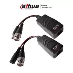 DAHUA--DAHUA PFM802 - Par de Transceptores Pasivos de Hasta 4 Megapíxeles para Video y Energía/ Distancia de Hasta 150 Metros/ Voltaje de Entrada de 12-15V DC/ Cableado por RJ-45/ Conectores BNC y de Energía/ Soporta: HDCVI/TVI/AHD/CVBS/-