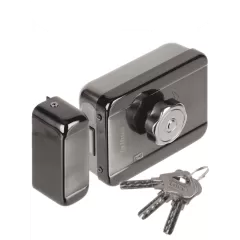 DAHUA--DAHUA ASF601A - Cerradura Electrica Inteligente con Cierre Automatico/ 12 VDC/ Bidireccional (Izquierda o Derecha)/ Aplicaciones en Puerta de Madera, Metal, Emergencia, Etc/ Compatible con Videoporteros y Controles de Acceso/-