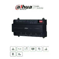 DAHUA--DAHUA ASC2202B-D - Panel de Control de Acceso de 2 Puertas y 4 Lectoras/ TCP/IP/ Wiegand/ 100,000 Usuarios, 3,000 Huellas y 500,000 Registros/ Soporta Interlock, Anti-passback, Desbloqueo Remoto/ Funcion WatchDog-