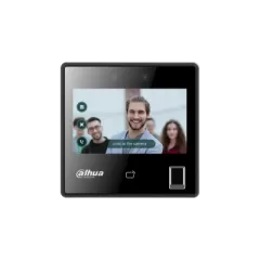 DAHUA--DAHUA DHI-ASI3214A-W - Control de Acceso con Reconocimiento Facial/ Pantalla Touch de 4.3 Pulgadas/ 3,000 Rostros/ Rango de Reconocimiento de .3 a 1.5 Metros/ 5,000 Huellas/ 3,000 Tarjetas MIFARE/ WiFi/ TCP/IP/ Wiegand y RS485/ P2P #SPLITE-