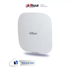 DAHUA--DAHUA DHI-ARC3000H-FW2 - Panel de alarma inalámbrico HUB 1.0, WiFi/Ethernet/4G, 150 dispositivos (6 sirenas, 64 controles, 8 teclados, 4 repetidores), Batería de respaldo, Buzzer, LED indicador, App DMSS, Frecuencia 433 MHz, Tecnología: AirShield-