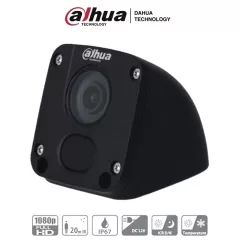 DAHUA--DAHUA DH-HAC-HMW3200D-V - Cámara móvil analógica, Conexión M12 (tipo aviación), Tipo: cubo, Resolución 1080p, Lente de 2.8mm, Apertura de 106°, IR de 20 metros, Grado de protección IP67, Material metálico-