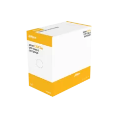 DAHUA--DAHUA PFM920-6U - Bobina de Cable UTP para Exterior Cat6/ 100% Cobre/ 305 metros/ Color Negro/ Cubierta Exterior MDPE/ Cumple con Estandares ANSI/TIA 568-C.2/ RoSH/ Retardante de Flama/ #LoNuevo-