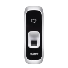 DAHUA--DAHUA ASR1102A-D(V3) - Lectora de Huella y Tarjetas ID/ 125 kHz/ 3,000 Huellas/ Comunicación RS-485/ Reconocimiento de Huella de 360 Grados/ Tiempo de Respuesta <0.5 s/ Indicador de Luz y Sonido/ Luz de Fondo Azul/ #LoNuevo-