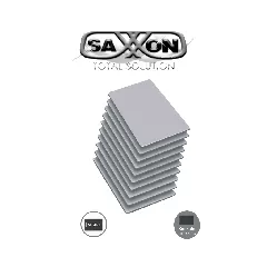 SAXXON--SAXMIFARE01 - Paquete de 10 Tarjetas de Proximidad Mifare 13.56 Mhz Para Control de Acceso / PVC / Imprimible / 1 KByte / 0.88 mm de Grosor / Sin Folio-