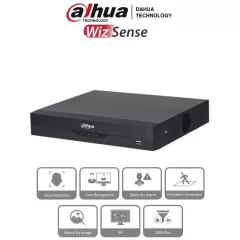 DAHUA--DAHUA NVR2116HS-I2 - NVR de 8 Megapixeles/ 4k/ 16 Canales IP/ WizSense/ Con IA/ Rendimiento de 144 Mbps/ Smart H.265+/ 1 Ch de Reconocimiento Facial o 1 Canal de Protección Perimetral o 4 Canales de SMD/ 1 Puerto SATA 10 TB/ HDMI&VGA/ Onvif/-
