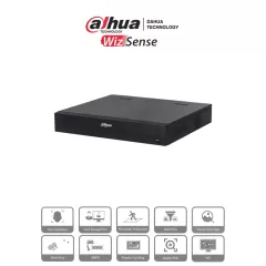 DAHUA--DAHUA NVR4416-16P-EI - NVR de 8 MP /16 Canales IP/ WizSense/ 4k con IA/ 16 Puertos PoE af/at/ 4 Bahias para Discos Duros/ 1 Canal de Reconocimiento Facial por NVR/ 4 Ch con SMD Plus/ Soporta Cámaras con IA/ 10 Bases de Datos de Rostros-