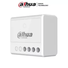 DAHUA--DAHUA DHI-ARM7012-W2 - Interruptor inalámbrico, Una salida de relevador NO/NC de 100-240 V CA, Corriente máxima de 13 A, Entrada de 100-240 V CA 50/60 Hz, App DMSS, Frecuencia 433 MHz, Tecnología: AirShield, Compatible con HUB 1.0 y HUB 2.0-