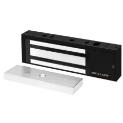 SECO-LARM--E941SB1K2PQ - Cerradura Electromagnética De 1200 Lb / Sensor De Adherencia / Voltaje Dual 12/24 VDC / Homologada UL-