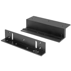 SECO-LARM--E941S600BZQ - Soporte en Z Negro Para Cerraduras Electromagnéticas De La Serie 600 Lb modelo E941SB600PQ-