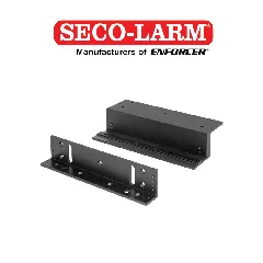 SECO-LARM--E941S600BZQ - Soporte en Z Negro Para Cerraduras Electromagnéticas De La Serie 600 Lb modelo E941SB600PQ-